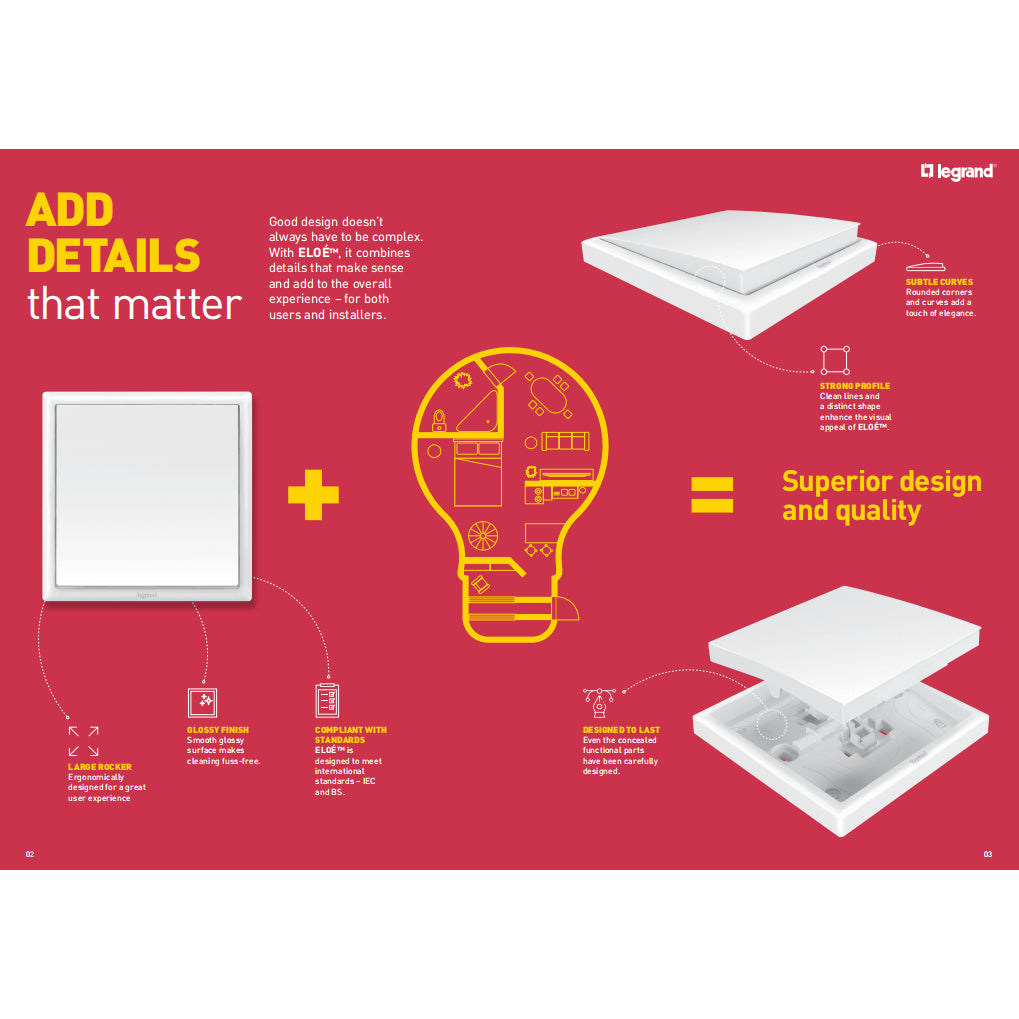 Discover the Legrand ELOÉ™ Collection on electrical.mu