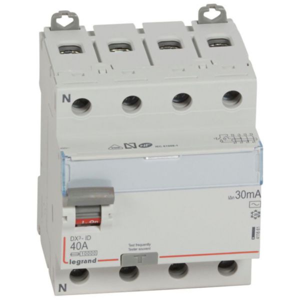 Legrand RCD DX³-ID 4P - AC Type - 30mA - 40A