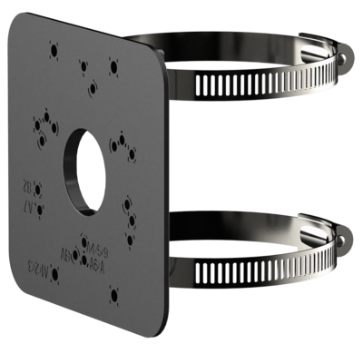 Dahua Pole Mount Bracket (Black) (DH-PFA152-E-B)