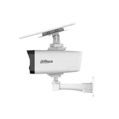 Dahua 4MP Smart Dual Light Fixed-focal Bullet 4G Solar Power IP Camera (IPC-HFW2441DG-4G-SP-B-MAX)