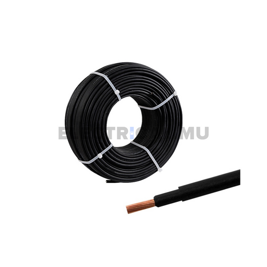 RR Kabel Single Core 1.0mm (100m Roll) - Black