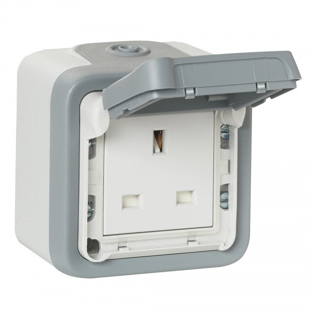 Legrand Plexo Surface British Standard Socket 13A IP55