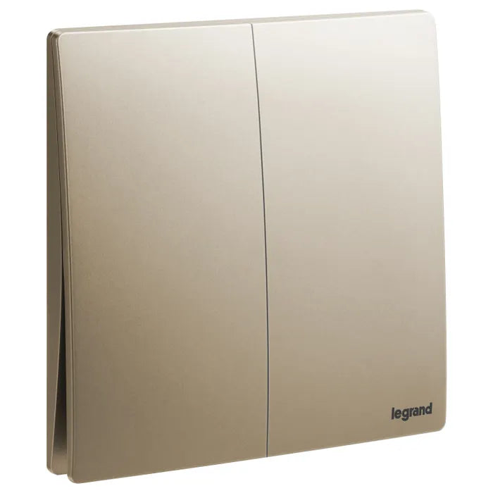 Legrand Mallia Senses Switch 2 Gang 2 Way