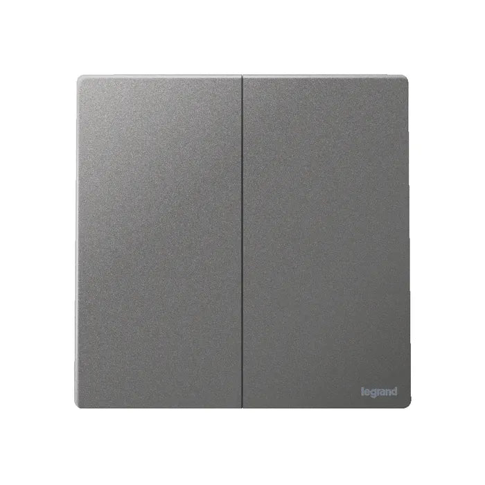 Legrand Mallia Senses Switch 2 Gang 2 Way
