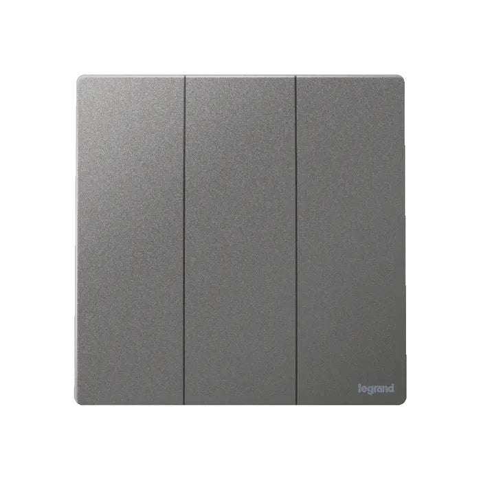 Legrand Mallia Senses Switch 3 Gang 2 Way