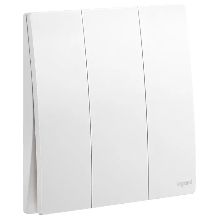 Legrand Mallia Senses Switch 3 Gang 2 Way