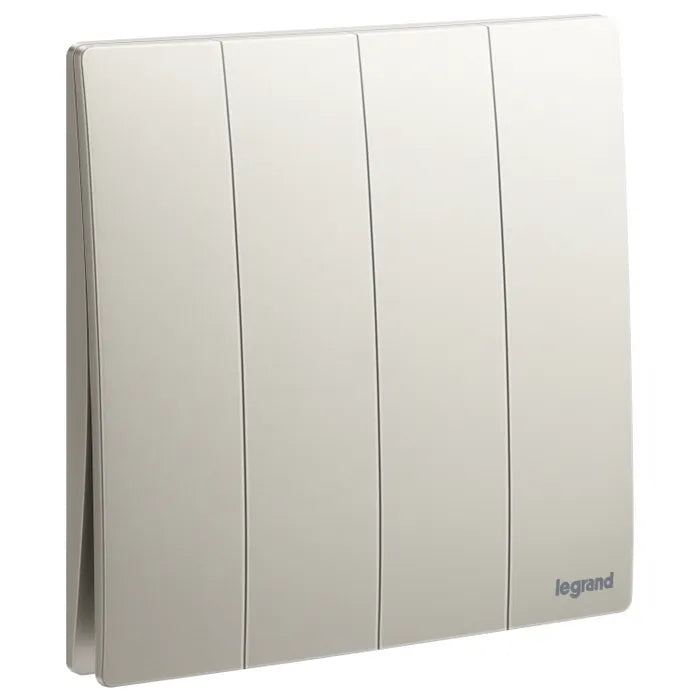 Legrand Mallia Senses Switch 4 Gang 2 Way