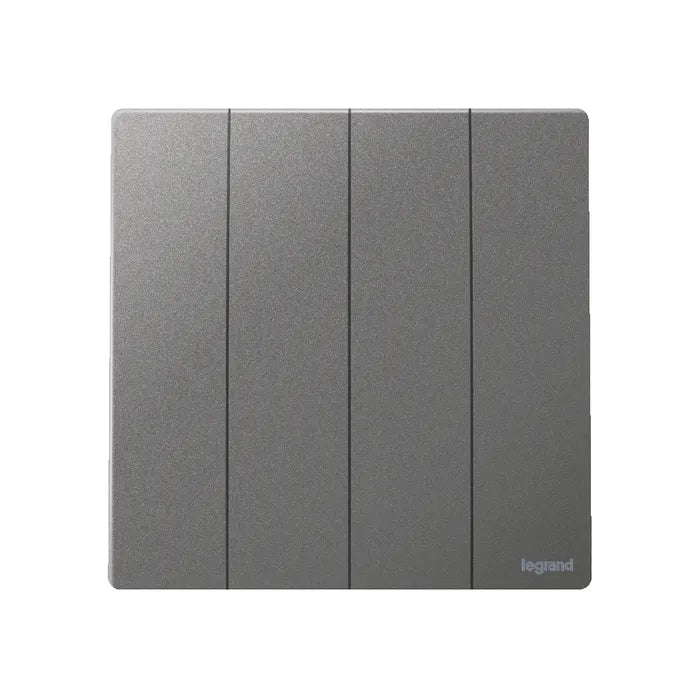 Legrand Mallia Senses Switch 4 Gang 2 Way