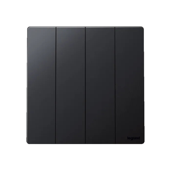 Legrand Mallia Senses Switch 4 Gang 2 Way