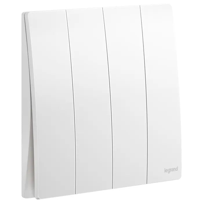 Legrand Mallia Senses Switch 4 Gang 2 Way