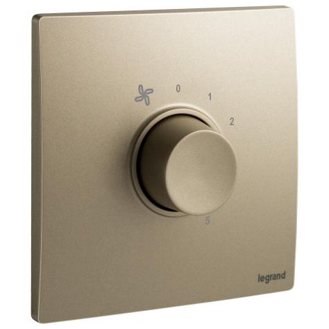 Legrand Mallia Senses 5-Speed Fan Controller - 100W