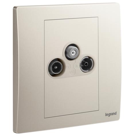 Legrand Mallia Senses TV Socket TV-R-SAT