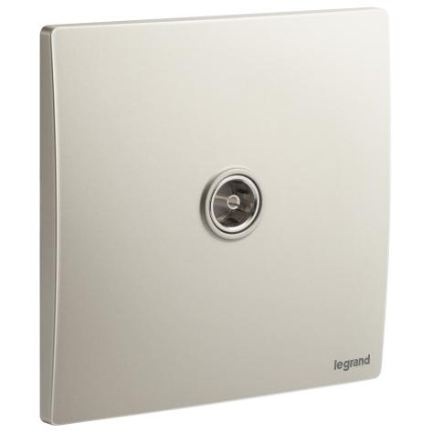 Legrand Mallia Senses TV Socket Female Terminal 1 Gang