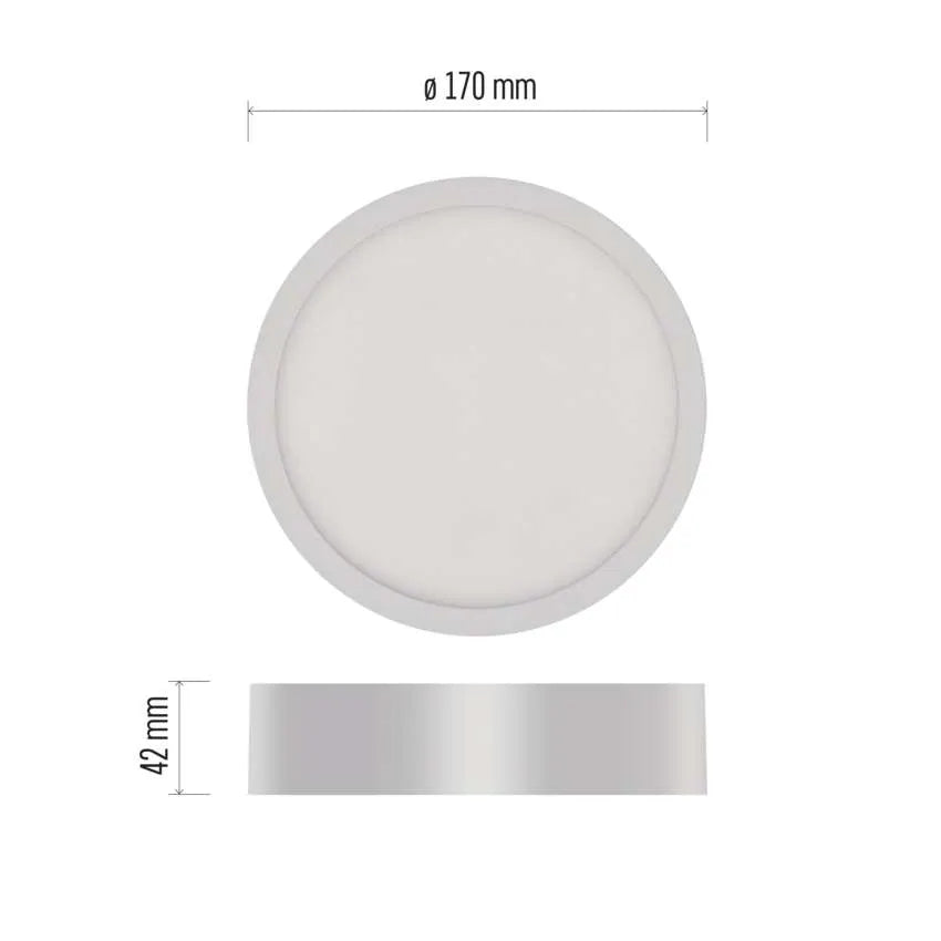 Legrand Emos Surface Led Panel Nexxo R 12.5W IP40 CCT - (3000K/3500K/4000K)