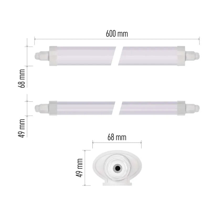 Legrand Emos Led Dust-Proof Lamp Dusty 18W IP65 - Natural White (4000K)