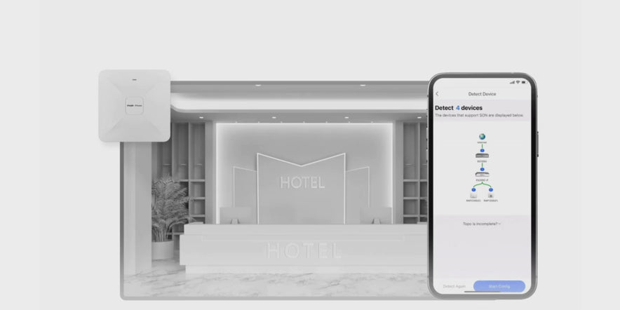 RG-RAP2200(F) Reyee Wi-Fi 5 1267Mbps Ceiling Access Point