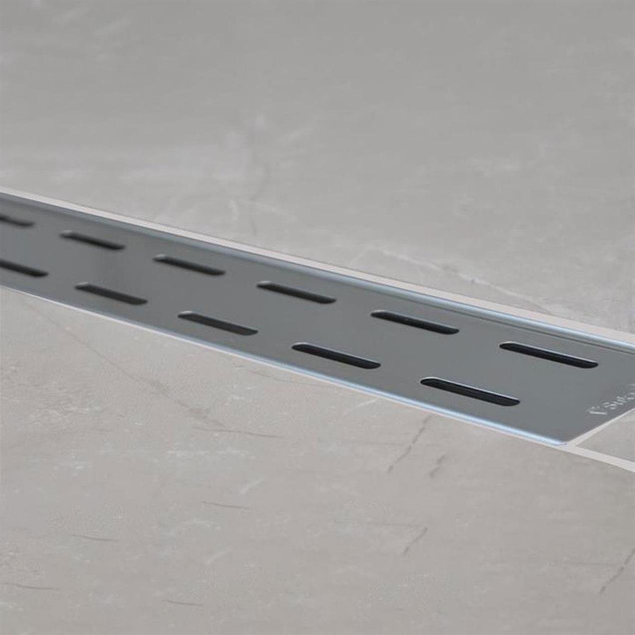 Sukar Line-4P Shower Drain 60cm Ø50 - Plastic Case (Slot Grate)