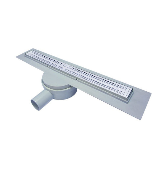 Sukar Line-3 Shower Drain 60cm Ø50  - Plastic Case (Cube Grate)