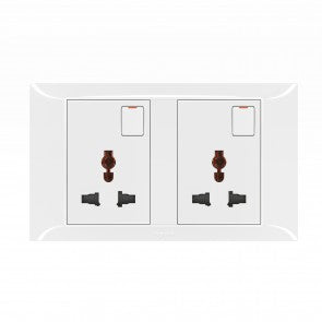 Legrand Belanko S Multistandard Socket (Double)