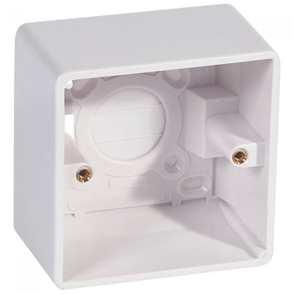 Legrand Synergy Surface Mounting Box 50mm - Choose from 3x3 or 6x3