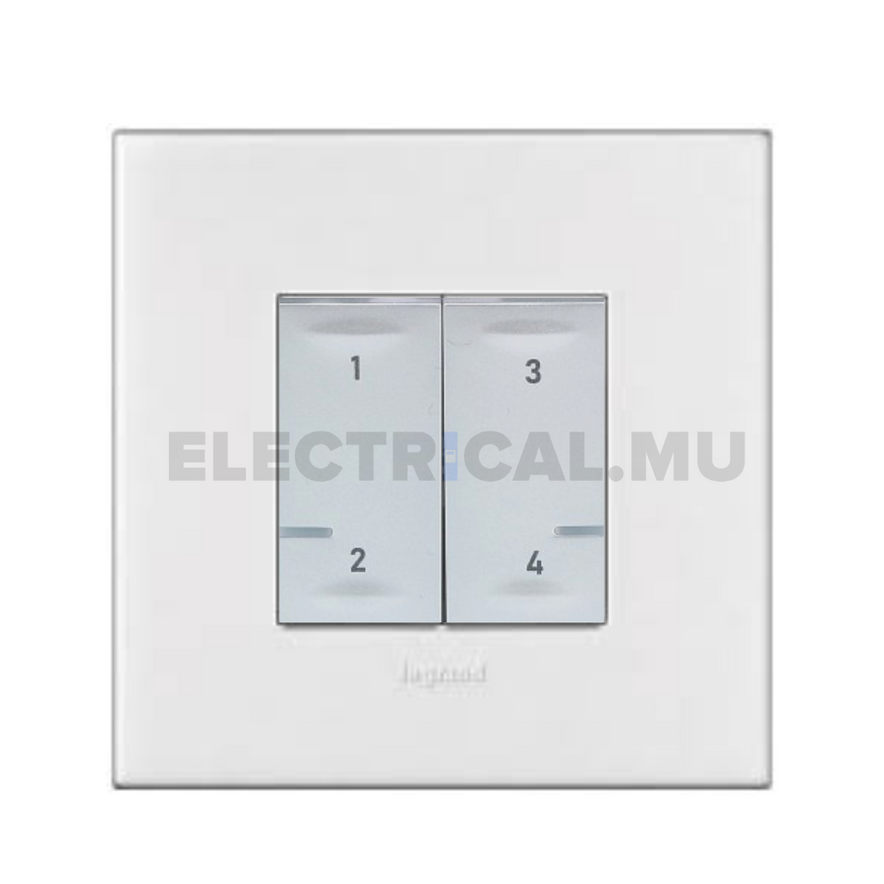 Netatmo 4 scenes wireless switch Arteor 2 gang