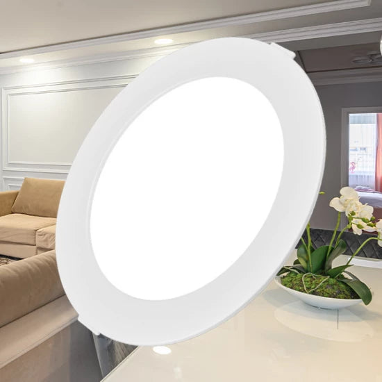 Braytron Round Led Panel Recessed 172mm (12W)
