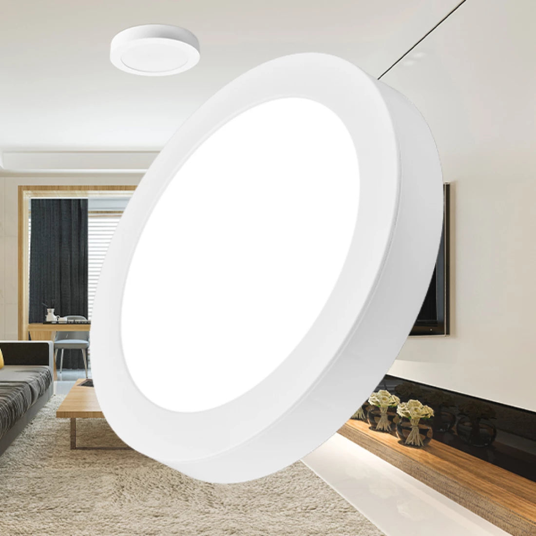 Braytron Round Led Panel Surface LED Panel - 172mm (12W)