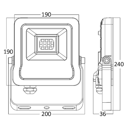 Braytron Floodlight IP65 (50W)