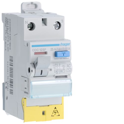 Hager RCD (RCCD) 30mA 2P - 25A
