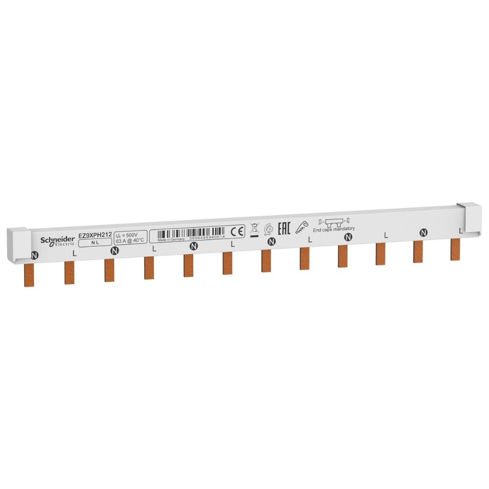 Schneider Busbar 2P - 12 modules