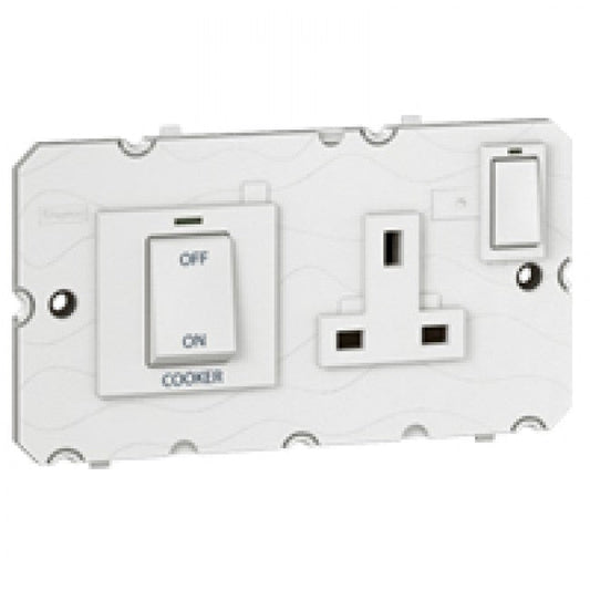 Legrand Arteor Cooker Control Unit 45A +13A Socket