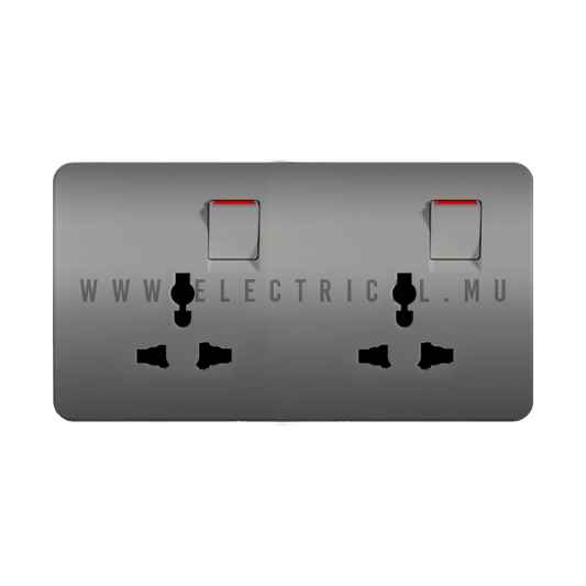 Hager Dream Multistandard Socket16A (Double)