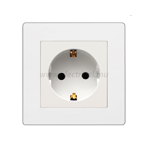 Hager Muse German Socket 16A (Single)