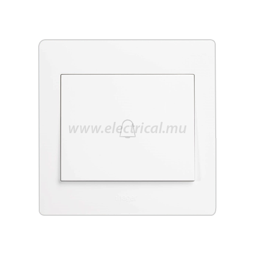 Hager Muse Bell Switch 10A (1 Gang)