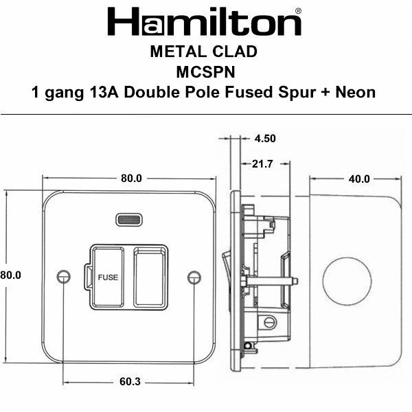 Hamilton Metalclad Connection Units