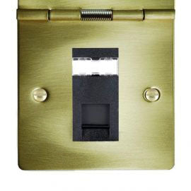 Hamilton Sheer Floor Telephone and Data Sockets