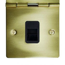 Hamilton Sheer Floor Telephone and Data Sockets