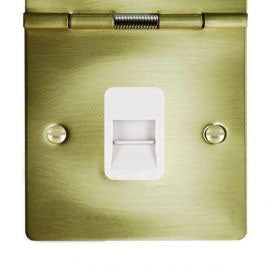 Hamilton Sheer Floor Telephone and Data Sockets