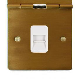 Hamilton Sheer Floor Telephone and Data Sockets