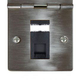 Hamilton Sheer Floor Telephone and Data Sockets