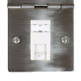 Hamilton Sheer Floor Telephone and Data Sockets