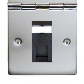 Hamilton Sheer Floor Telephone and Data Sockets