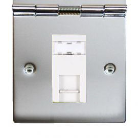 Hamilton Sheer Floor Telephone and Data Sockets