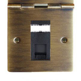 Hamilton Sheer Floor Telephone and Data Sockets