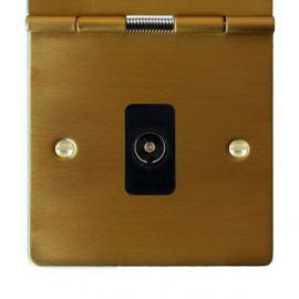 Hamilton Sheer Floor Television Coaxial Sockets