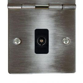 Hamilton Sheer Floor Television Coaxial Sockets
