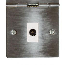 Hamilton Sheer Floor Television Coaxial Sockets