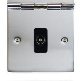 Hamilton Sheer Floor Television Coaxial Sockets