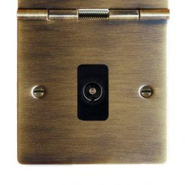 Hamilton Sheer Floor Television Coaxial Sockets