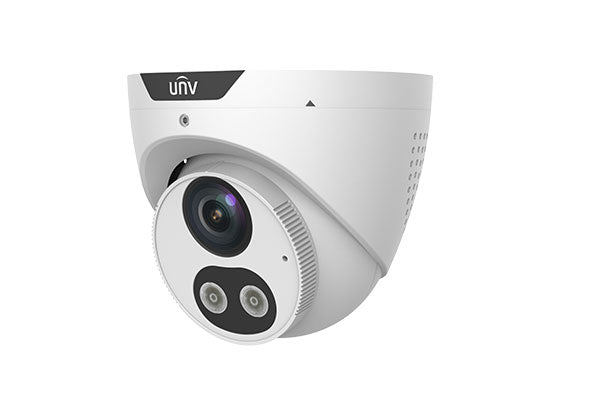 Uniview 5MP HD Intelligent Light and Audible Warning Fixed Eyeball Network IP Camera